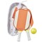 Sunnylife: Pickleball Set - Tierra Clay - Terracotta, 2 Player Game, Carbon Fiber Bats & Ball, Carry Case, Outdoor-Poolside-Beach Sport, Kids & Family